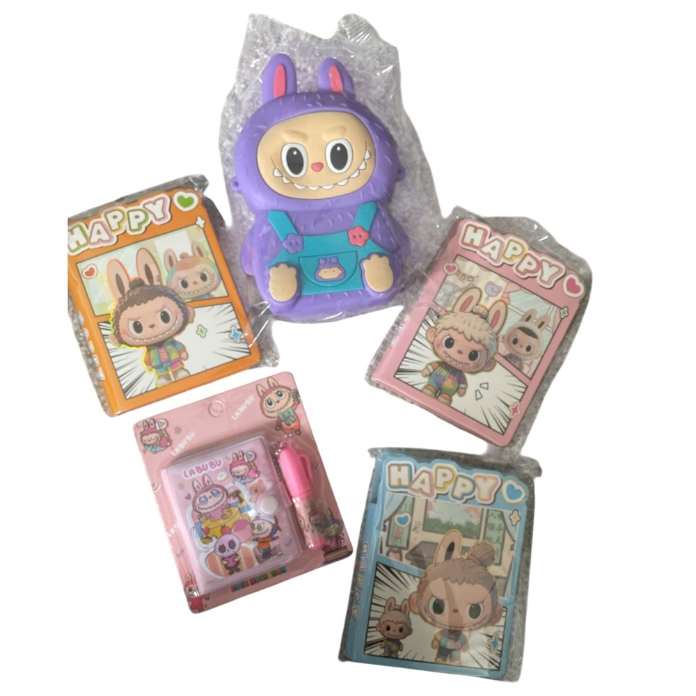 Little Monsters Labubu Silicone Crossbody + Accessories